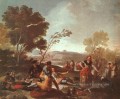 Pique nique sur les rives du Manzanares Romantique moderne Francisco Goya